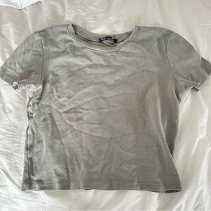 Zara Green Cropped Top